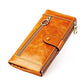 Oil Wax Leather RFID Blocking Wallet - 6 Colours