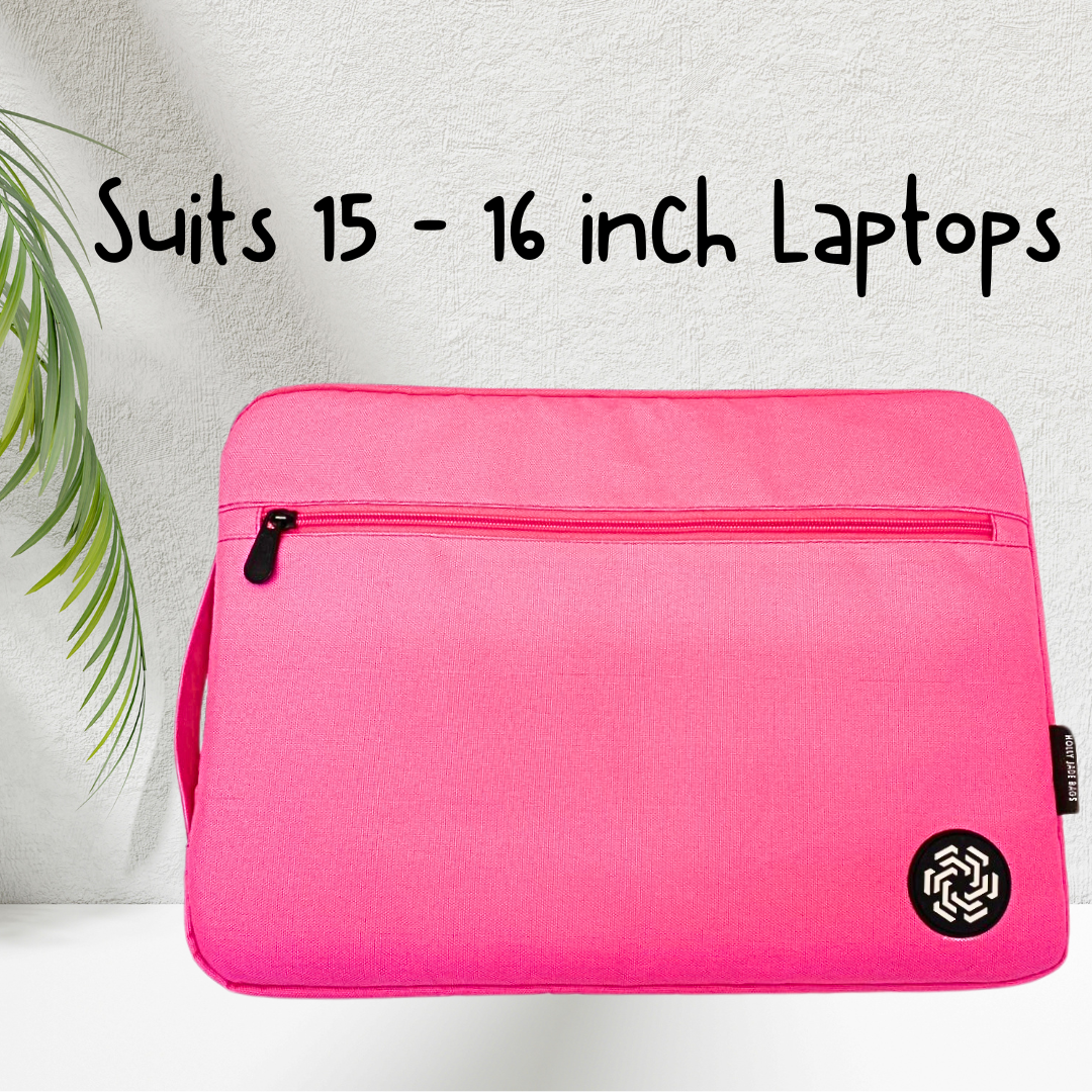 Hot Pink Laptop Bag 15 inch / 15.6 inch / 16 inch