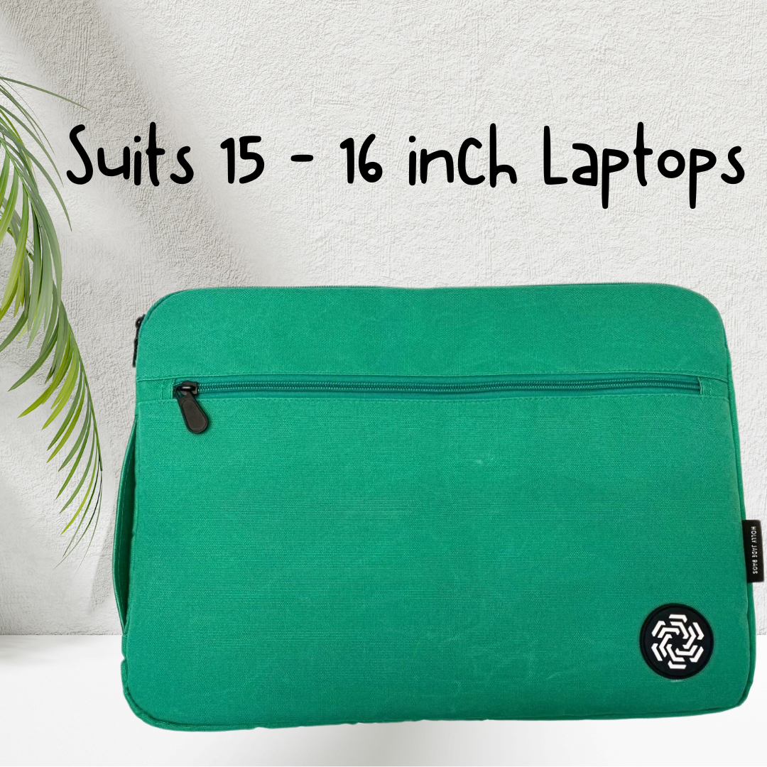 Green Laptop Bag 15 inch 15.6 inch 16 inch