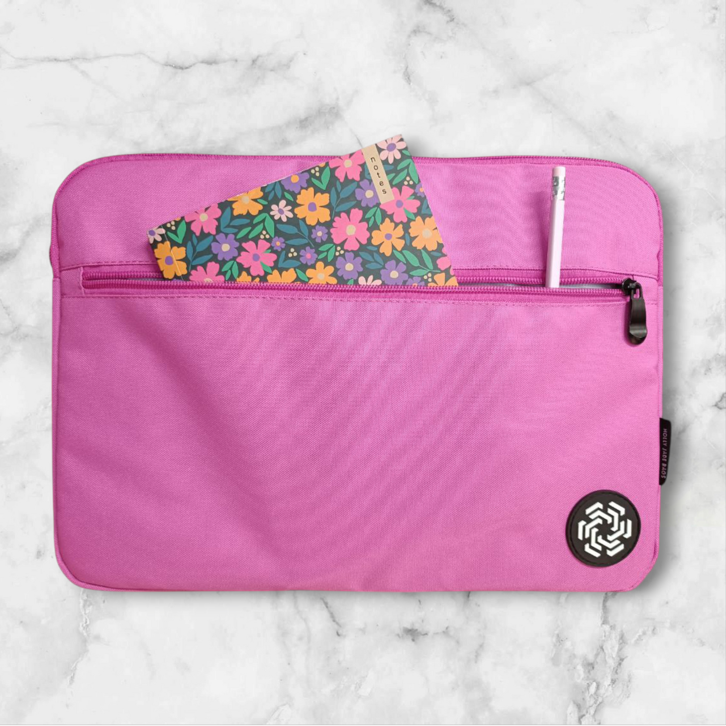 13-14 inch High Quality Student Laptop Sleeve - Perfect Pink