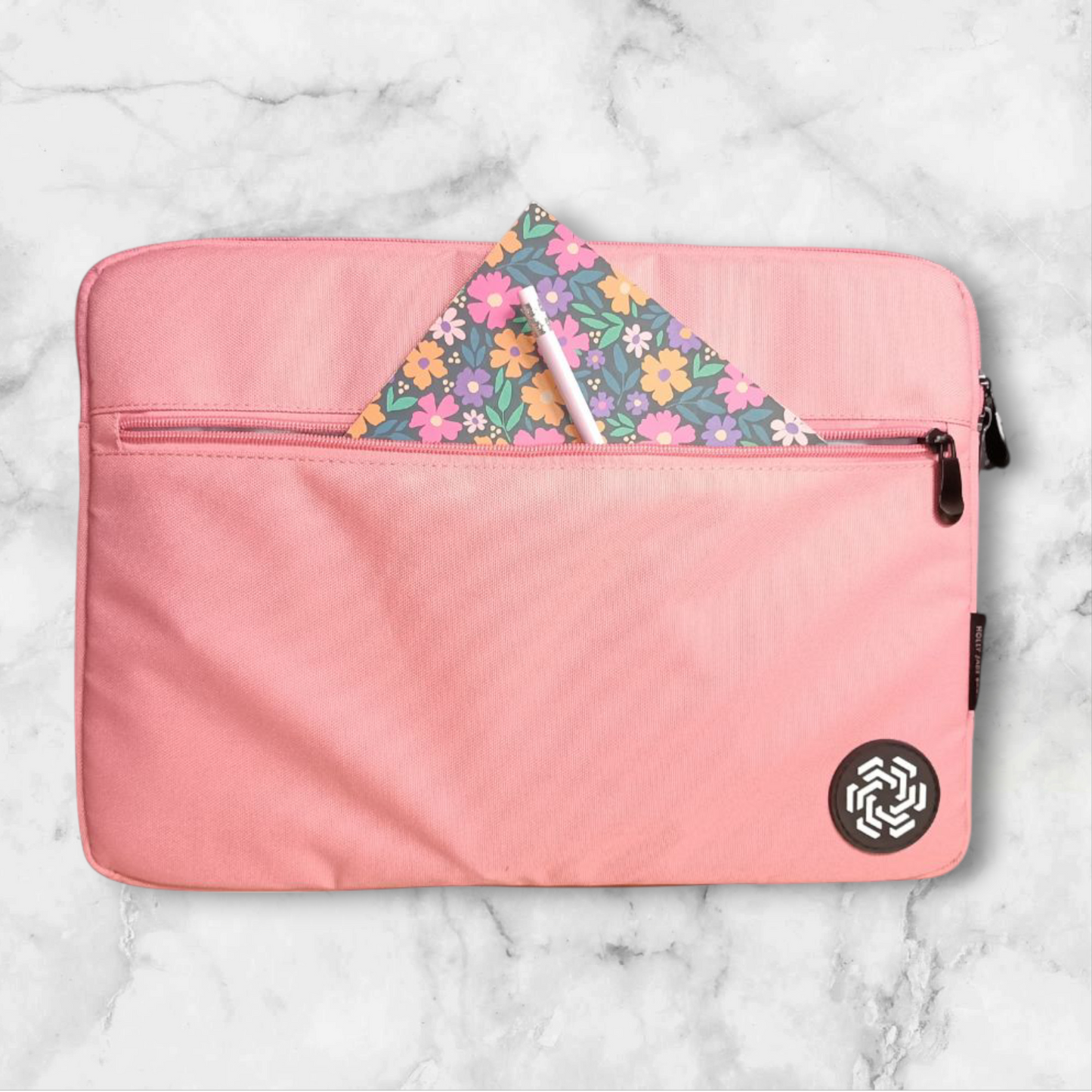 13-14 inch High Quality Student Laptop Sleeve- Tropical Peach