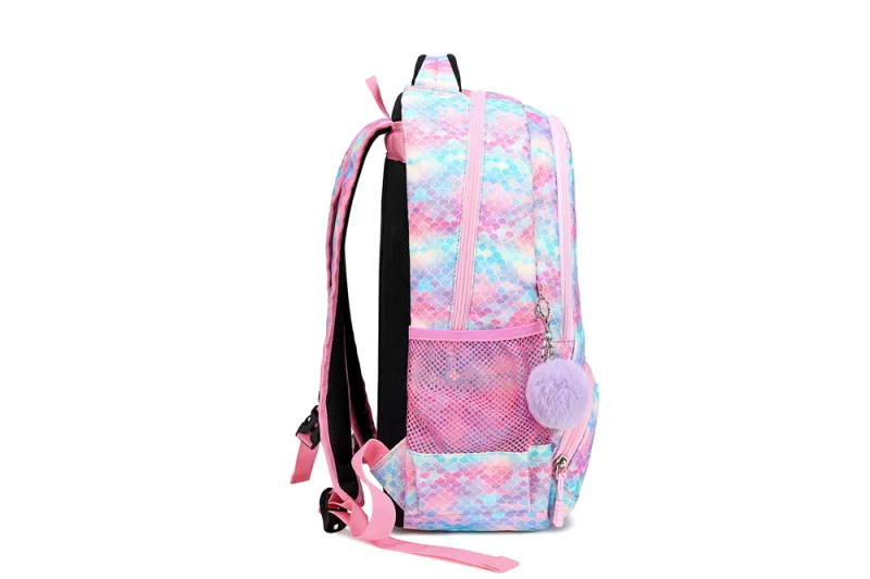 Rainbow Glitter 2 Piece School Bag Set