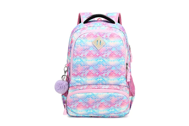 Rainbow Glitter 2 Piece School Bag Set