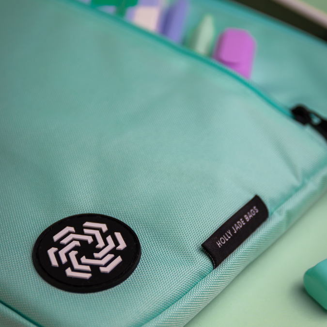 Aqua Green Mint Blue Laptop Sleeve
