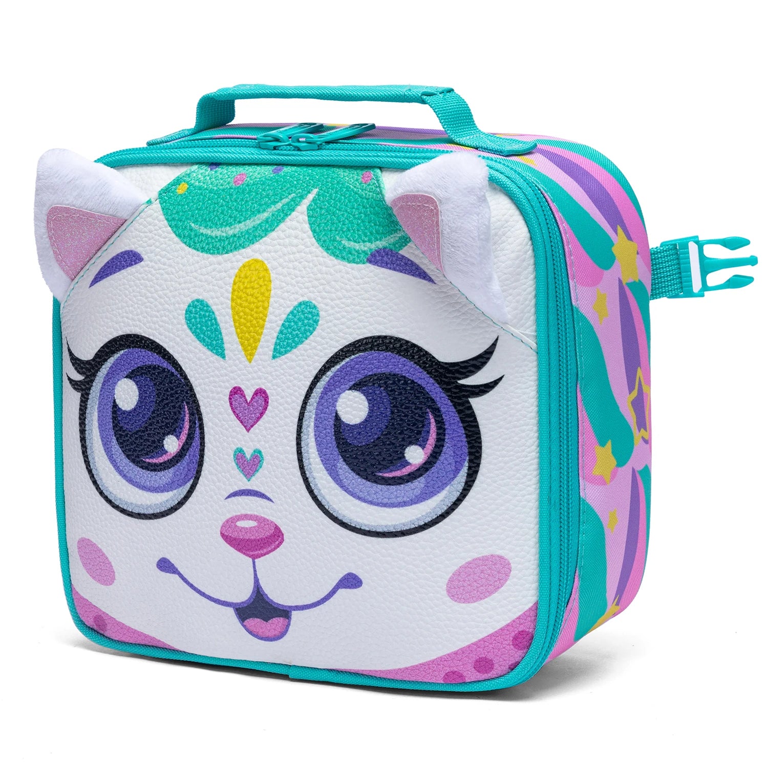 Cat Animal Face Insulated Lunch Bag