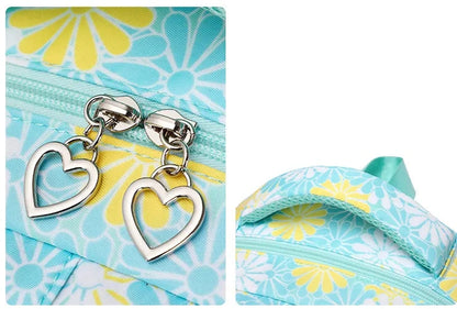 Floral High Quality School Bag