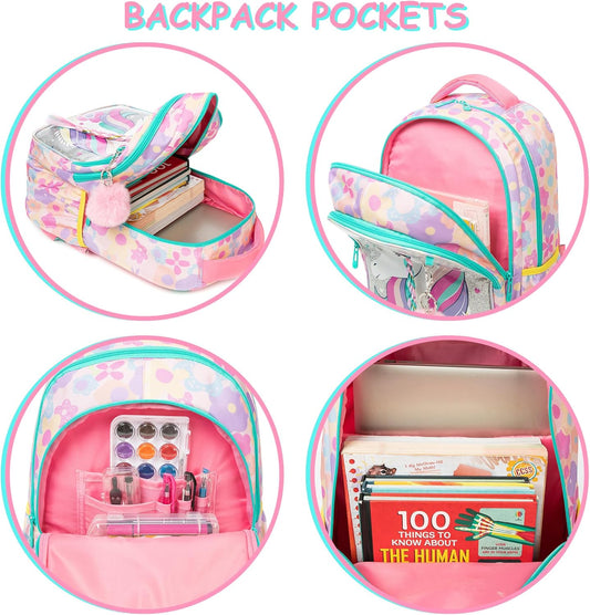 Glitter Unicorn School Bag 