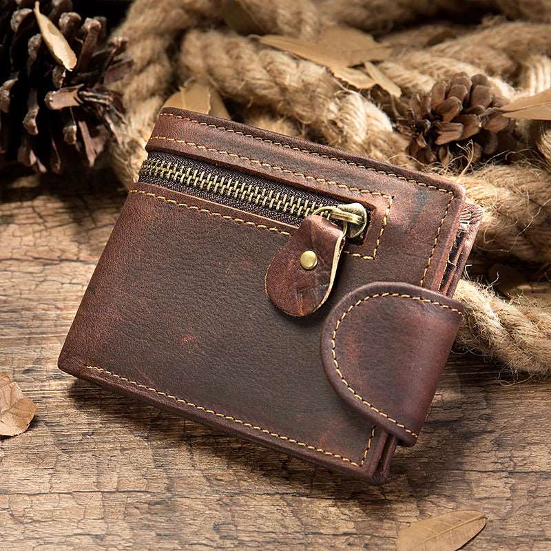 Genuine Leather Men's Cowhide Wallet