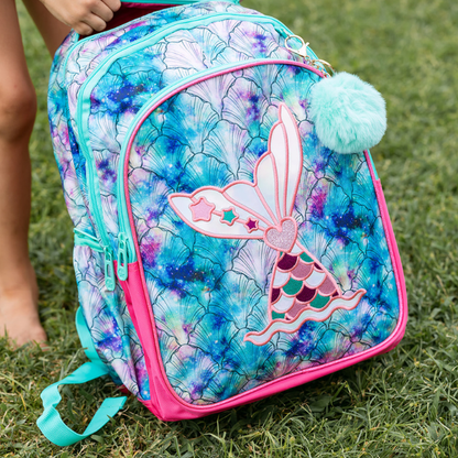 Mermaid Scale School Bag Set