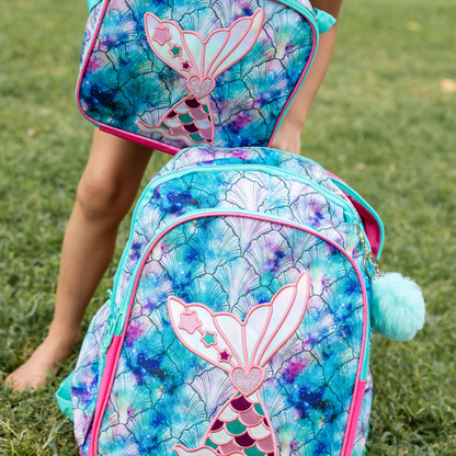 Mermaid Scale School Bag Set