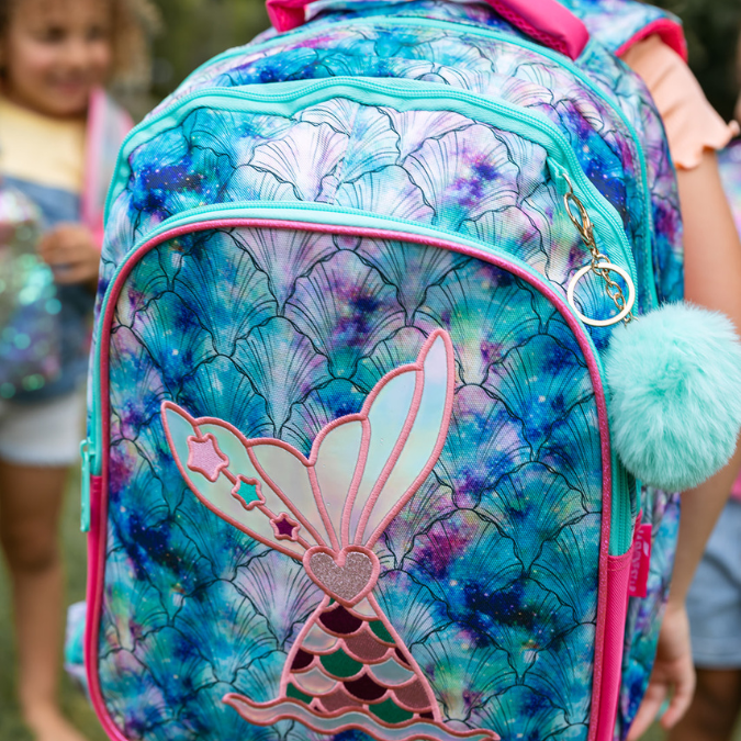 Mermaid Scale School Bag Set