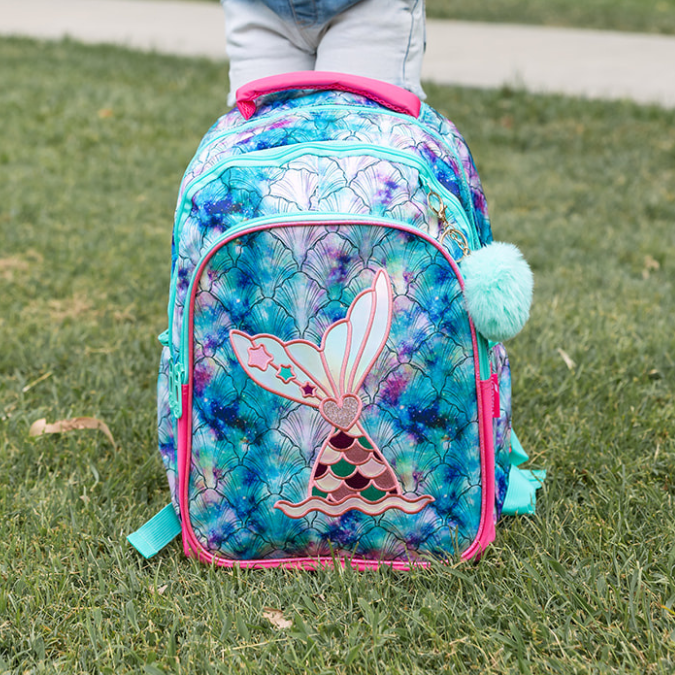 Mermaid Scale School Bag Set