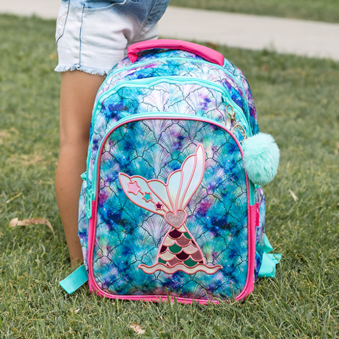Mermaid Scale School Bag Set