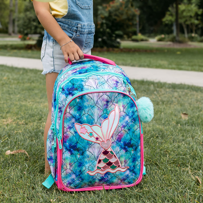 Mermaid Scale School Bag Set