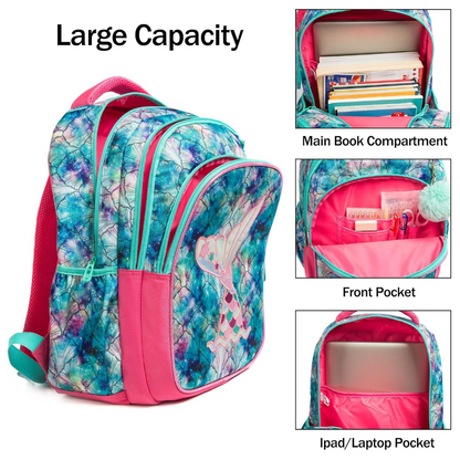 Mermaid Scale School Bag 