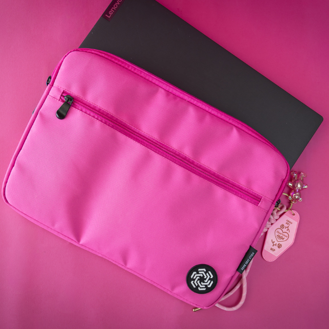 Pink Laptop Sleeve