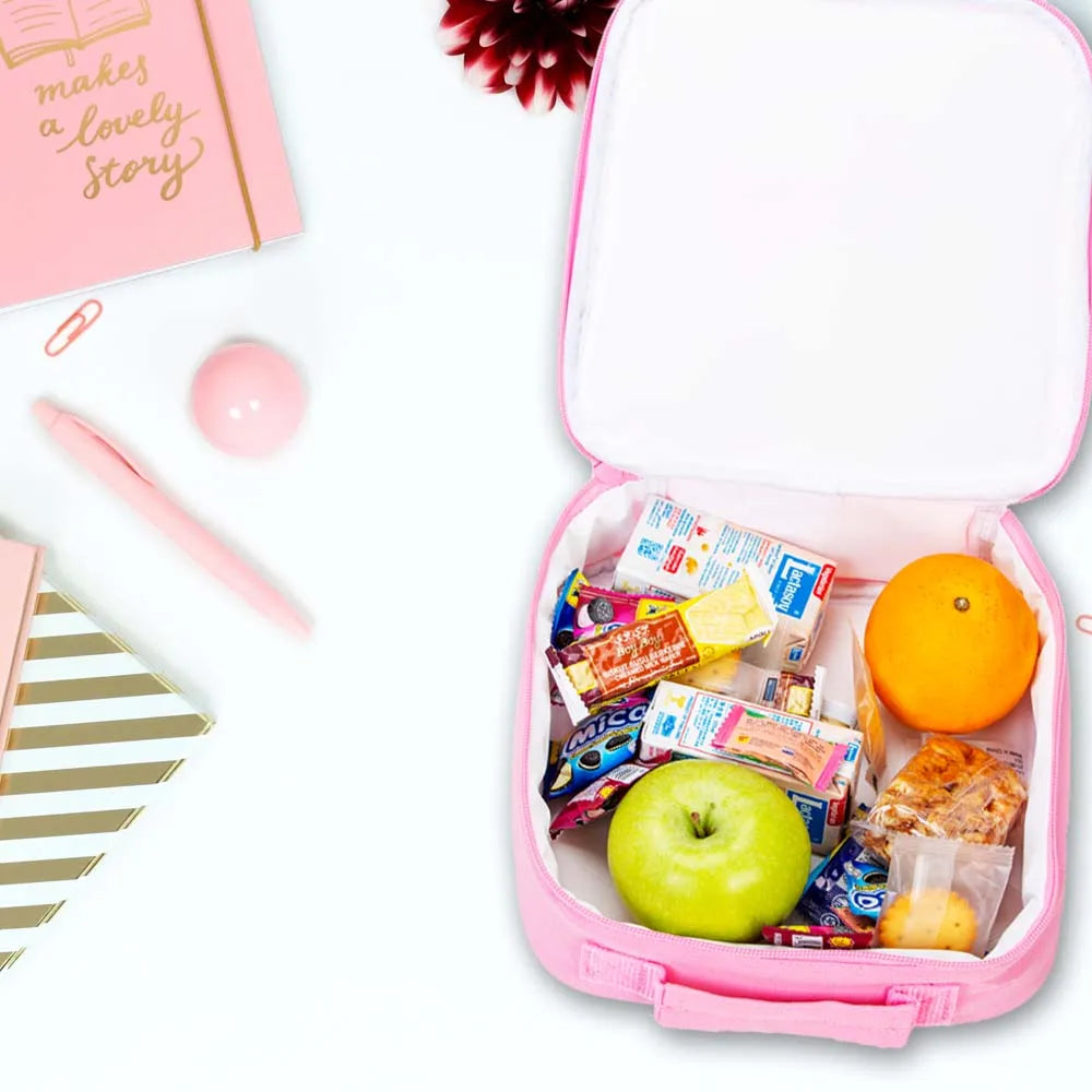 Rainbow Sequin Unicorn Insulated Lunch Box