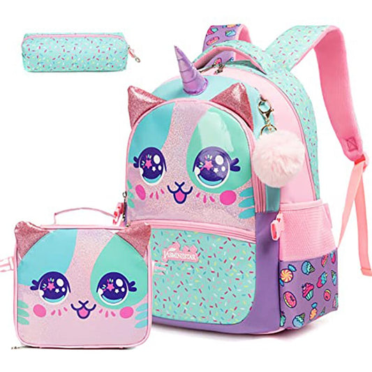 Cat-tastic School Bag Set